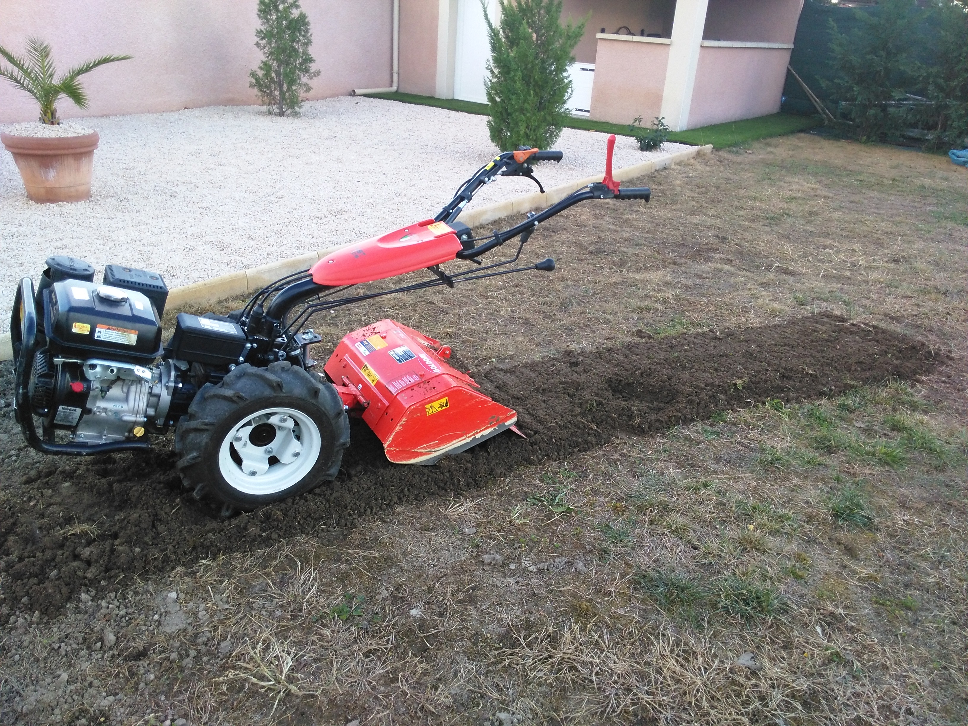 Motoculteur Rotovateur Fraise Arri Re Cm